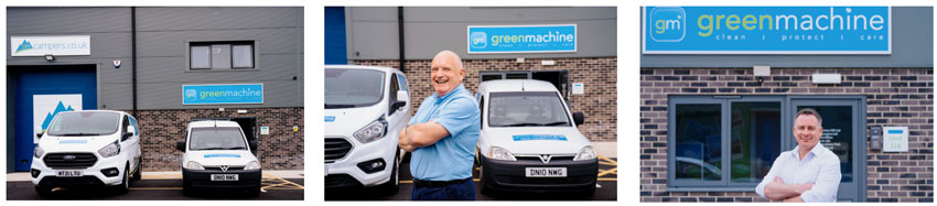 Green Machine Cleaning franchise opportunity