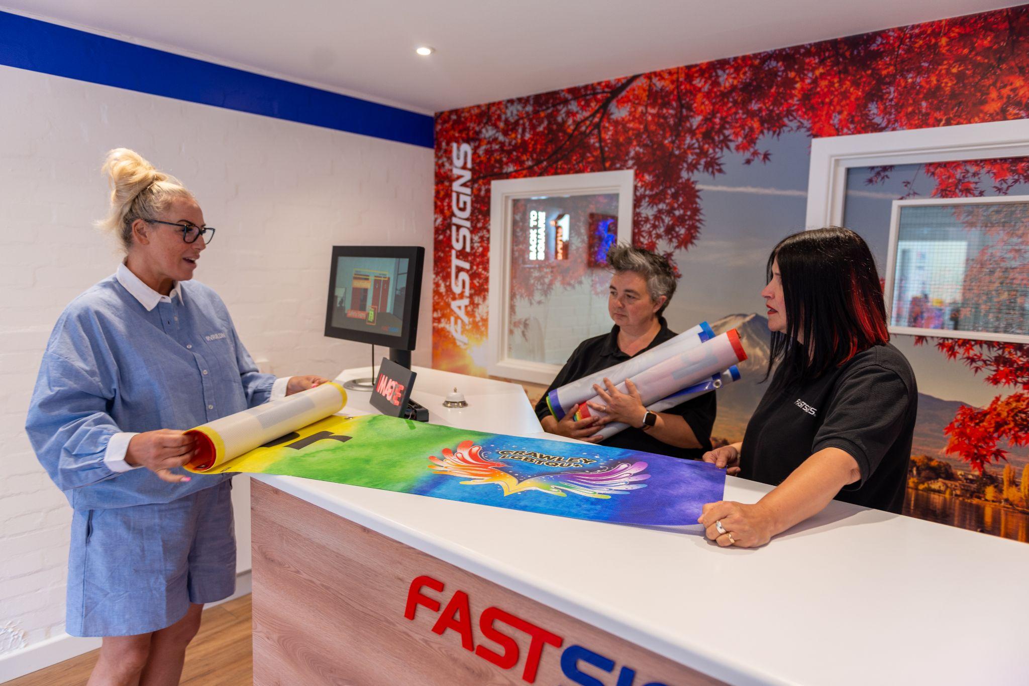 Fast signs franchise for sale